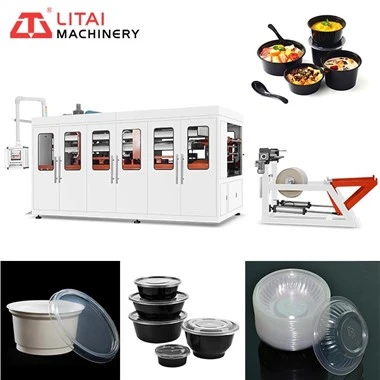 Yuvarlak Çorba Kasesi Termoform Makinası